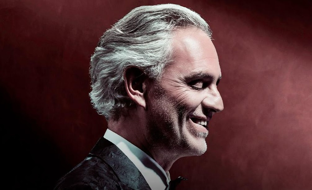 El tenor italiano Andrea Bocelli se presentará en Caracas el 22 de febrero