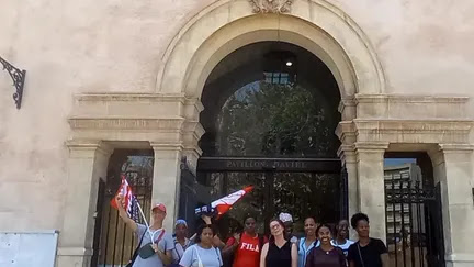 Les femmes de chambre de l'hôtel Radisson Blu à Marseille en grève depuis plus de cinquante jours pour leurs conditions de travail