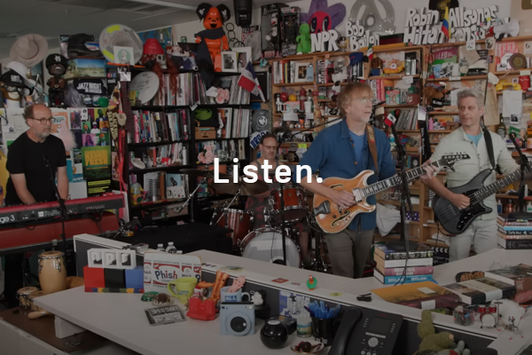 Phish: NPR Tiny Desk Concert