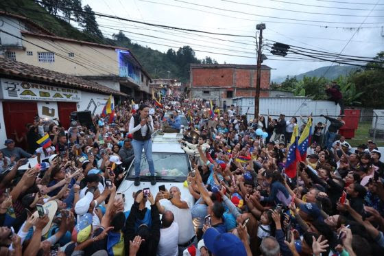 Visita de María Corina Machado revivió las esperanzas de una Mérida alicaída