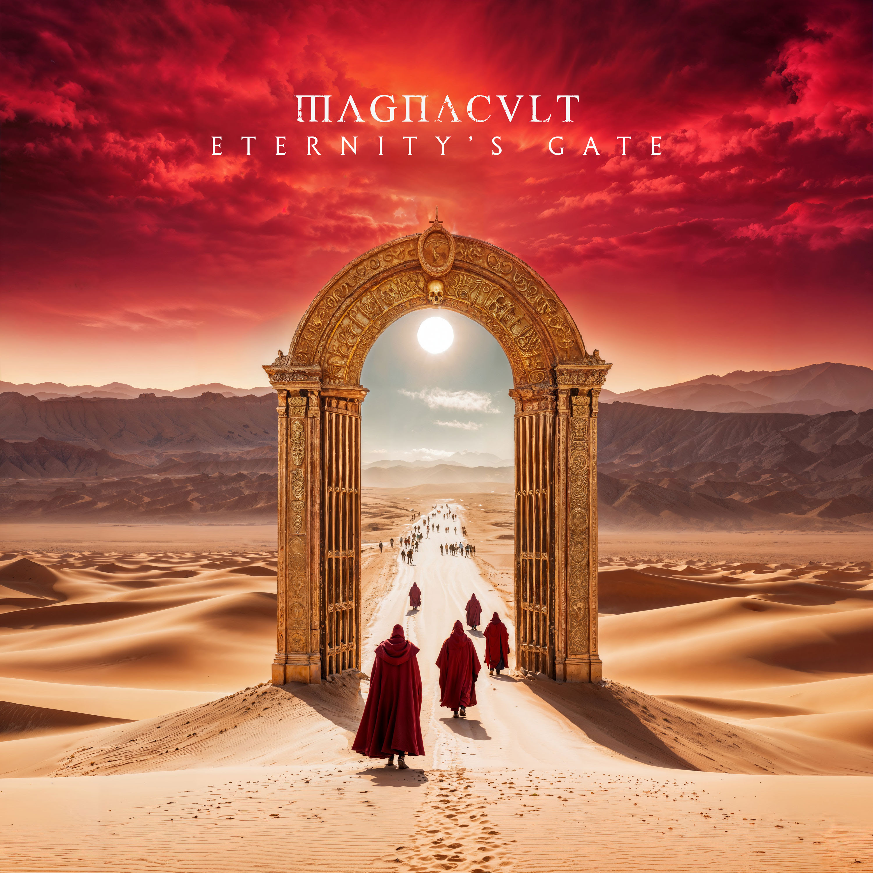 Coverart Eternity´s Gate by MagnaCult with link to Spotify