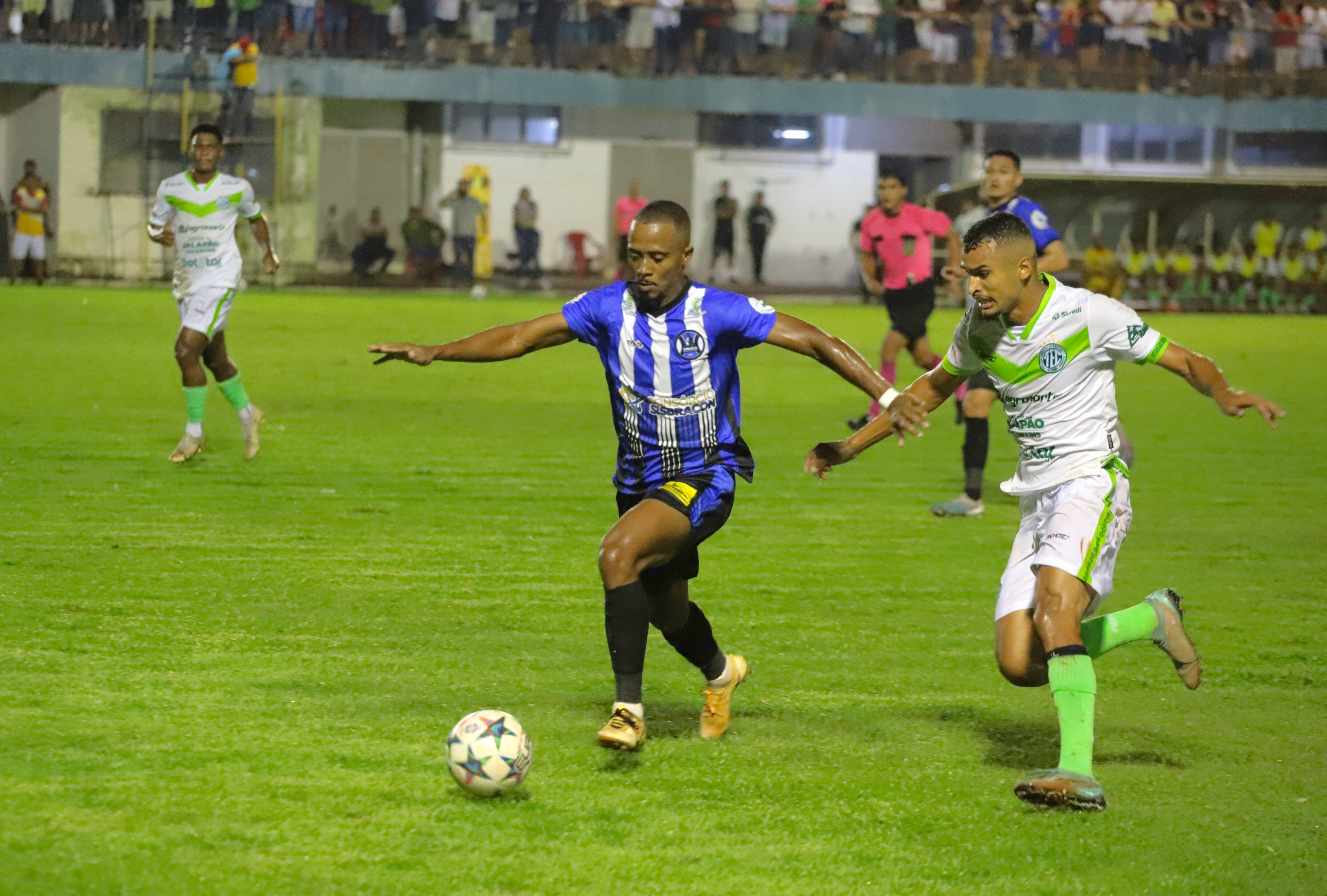 A vitória de 2 a 1 no segundo jogo da final contra o Tocantinópolis repetiu o placar da primeira partida