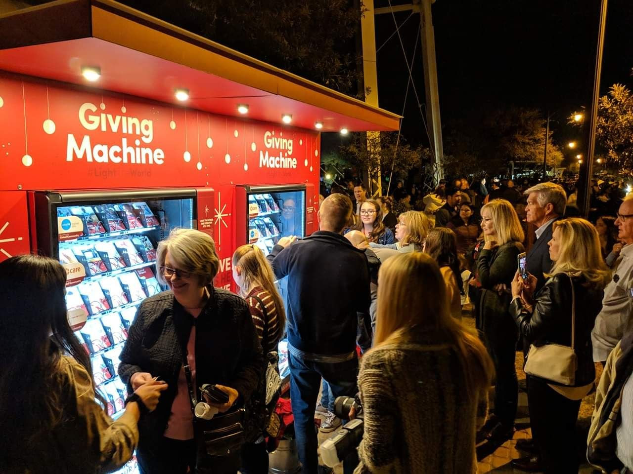Find a Giving Machine near You | Light the World