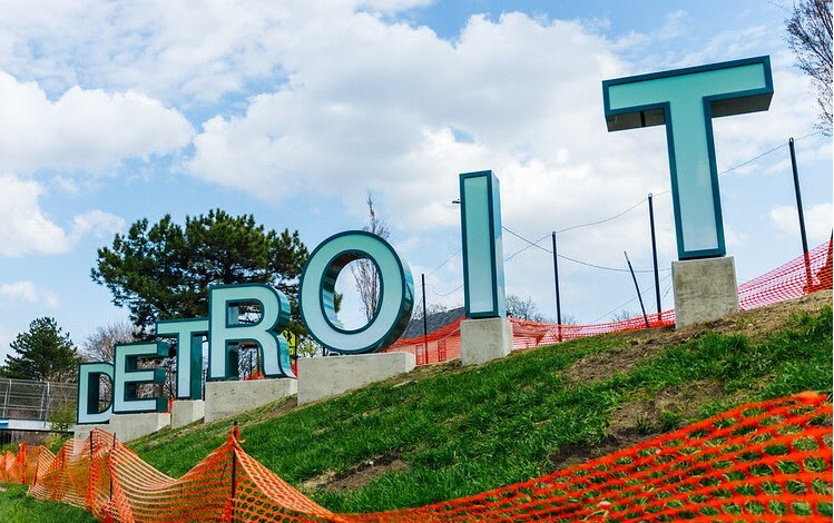 Detroit Sign unveiling pic1