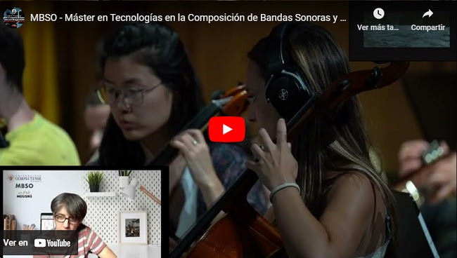 universidad  Máster en Tecnologías en la Composición de Bandas Sonoras y Música para Videojuegos de la UCM
