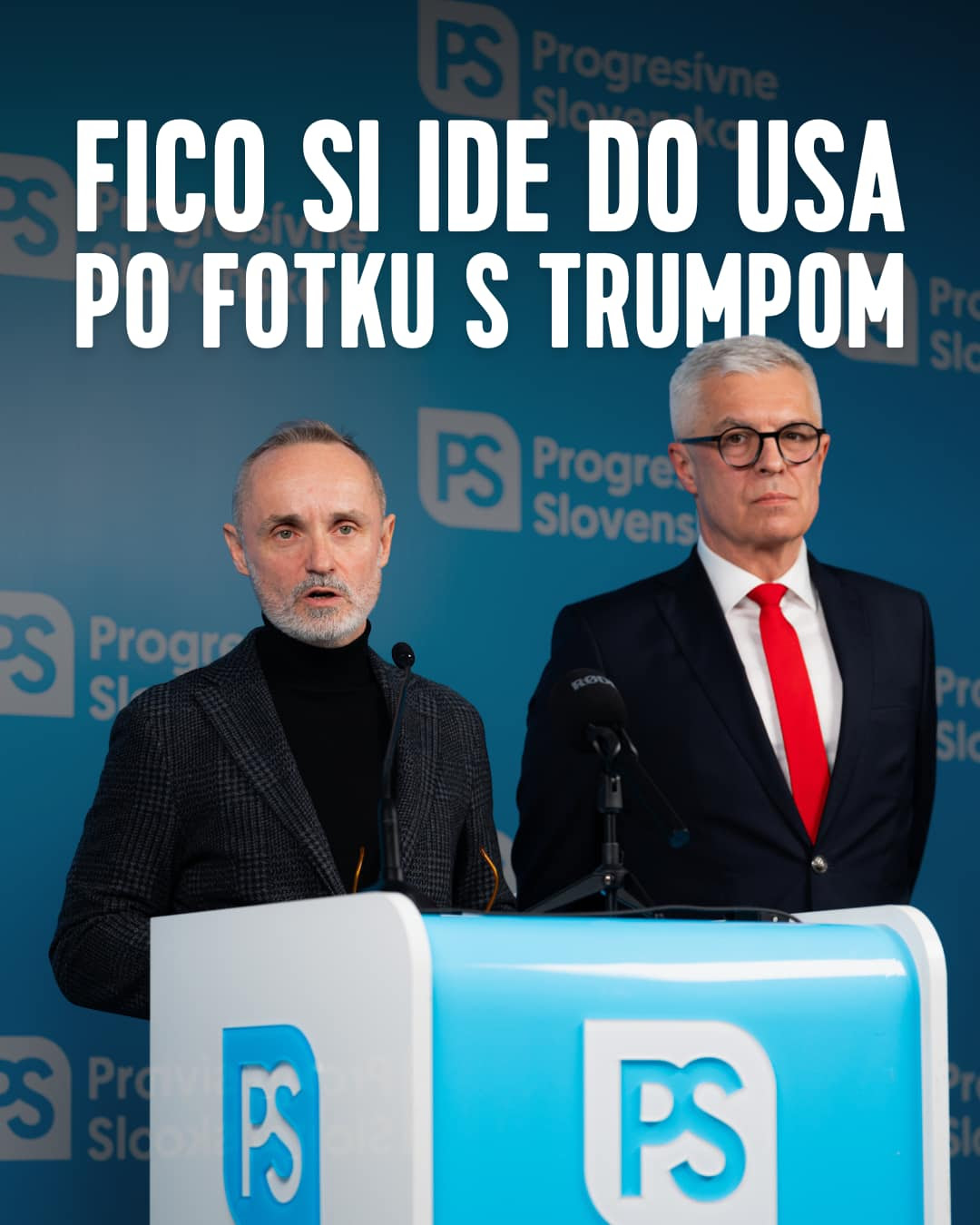 Fico ide do USA po fotku s Trumpom