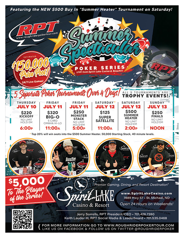 Summer Spectacular Poker Series Event Graphic