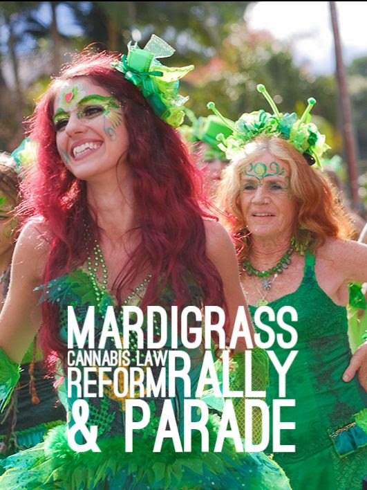 MardiGrass Cannabis Law Reform Rally & Parade