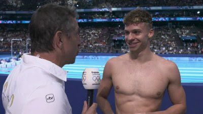 Natation (H) - Léon Marchand : 'L'enchaînement des courses, je commence à le ressentir'