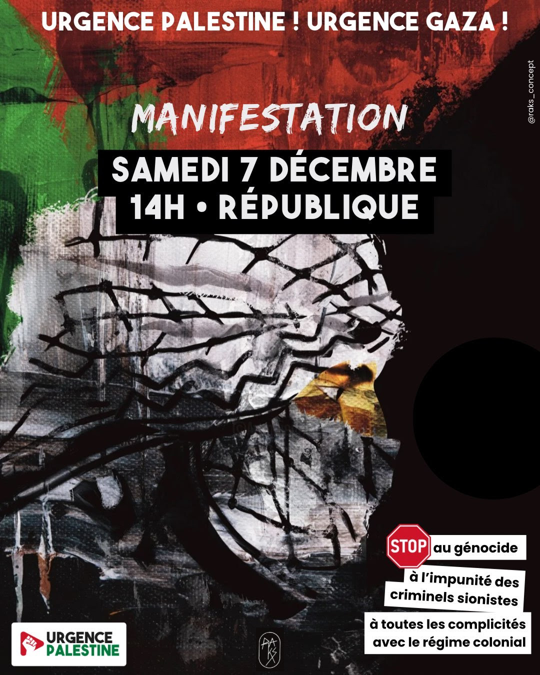 Samedi 7/12 14h République