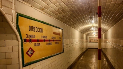 Metro de Madrid acometerá nuevos trabajos de restauración en la estación histórica de Chamberí