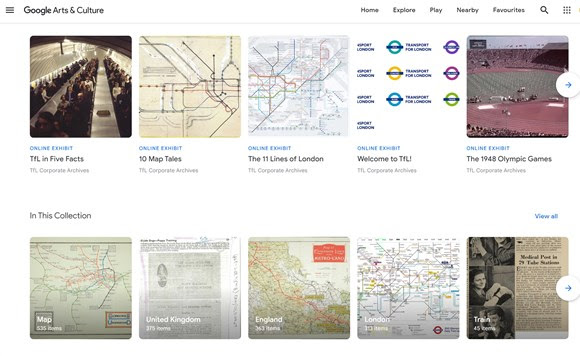 TfL collaborates with Google Arts and Culture to launch online collection of historical and contemporary content about London’s transport past