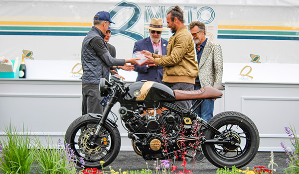 The Quail MotoFest - Spirit of The Quail winner, Michael Szymanski