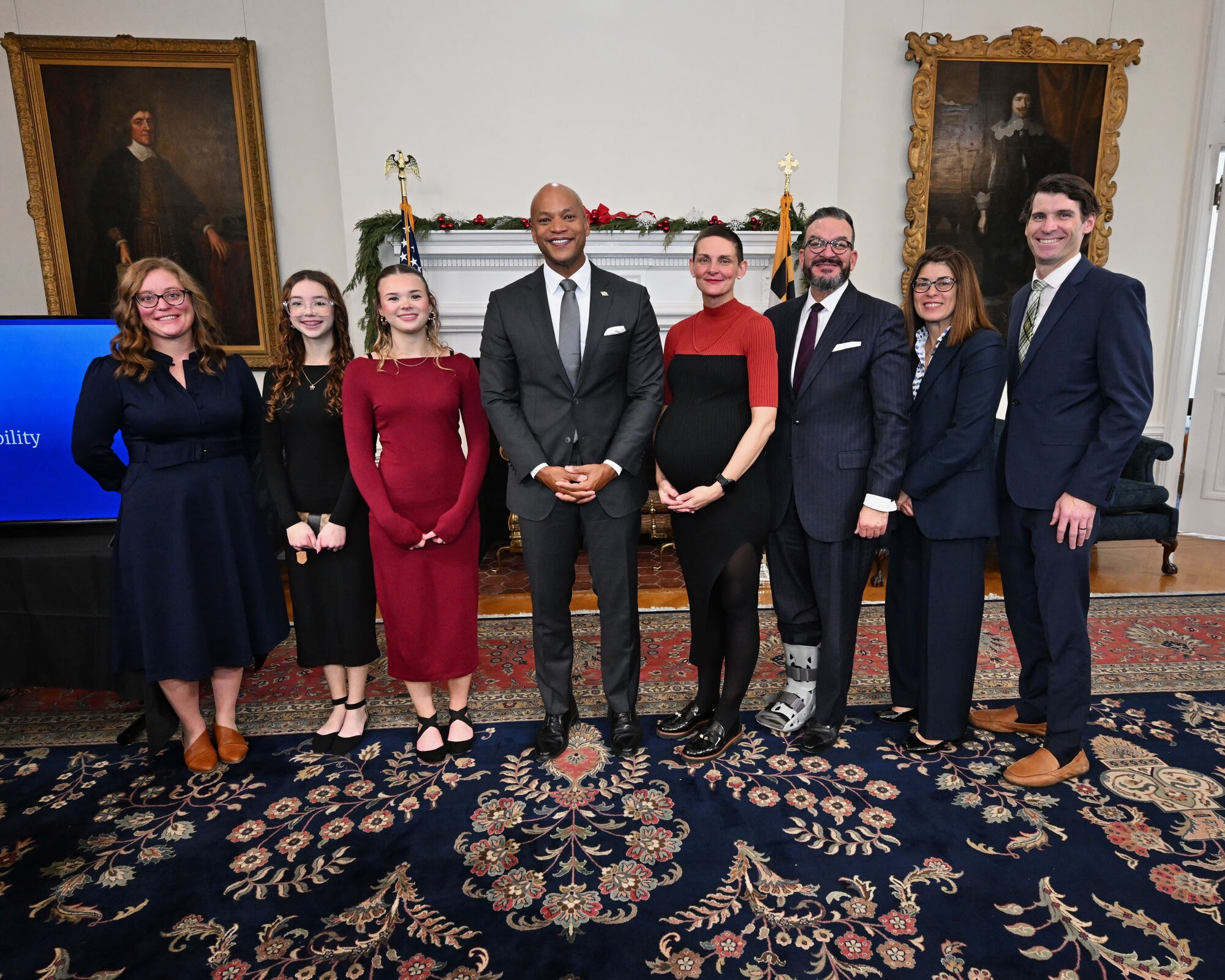 Group Photo with Governor Wes Moore