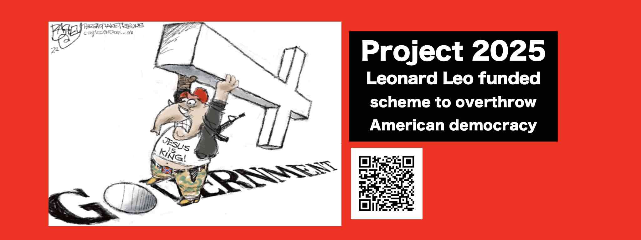 Leonard Leo scheme to install a Christian dictatorship