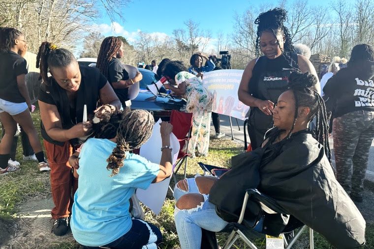 hair style school protest hair braiding