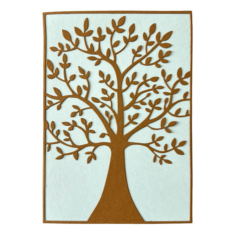 Image of 5x7 Tree Background Die Set