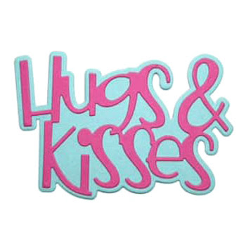 Image of Hugs & Kisses Word Die Set