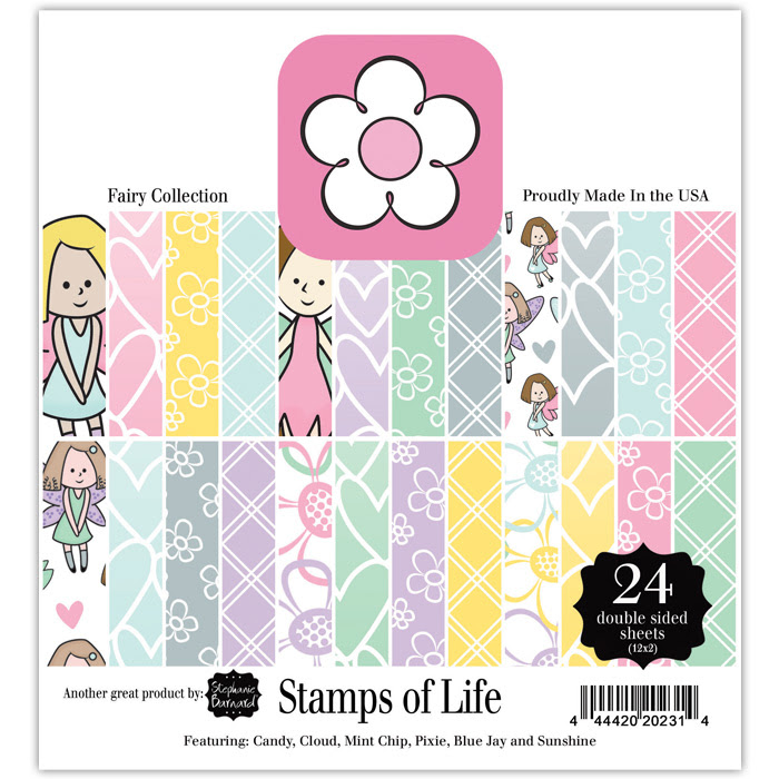Image of Fairy Patterned Paper Pad