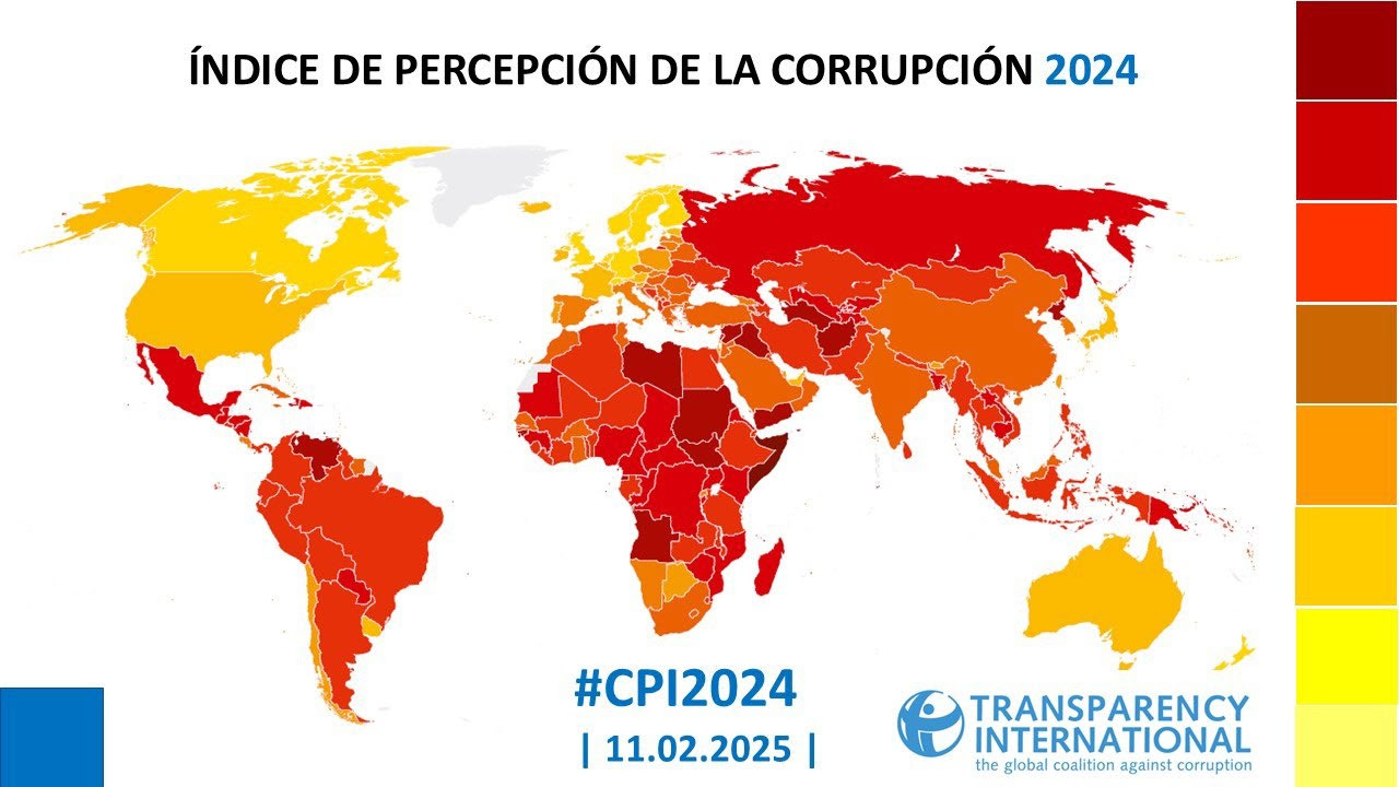 Índice de percepción de la corrupción 2024