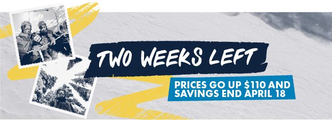 Two weeks left to save