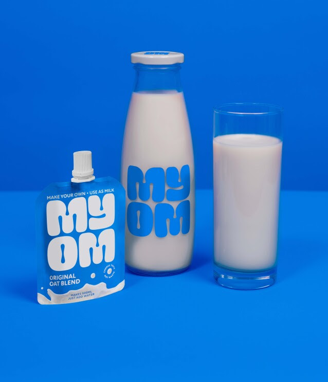 MYOM offers a more sustainable alternative to traditional oat, nut and soya milks CREDIT MYOM