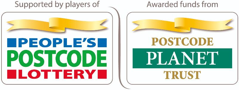 People's Postcode Lottery logo and Postcode Planet Trust logo