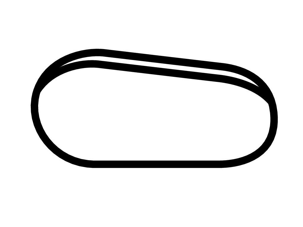 Darlington Raceway Oval Decal