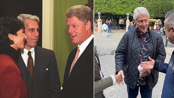 Bill Clinton Spotted in Mexico as Epstein Docs Reveal Former Prez ‘Likes Them Young’