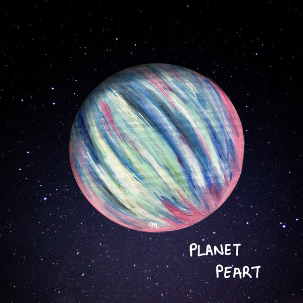 planet peart of journey across universe by going across