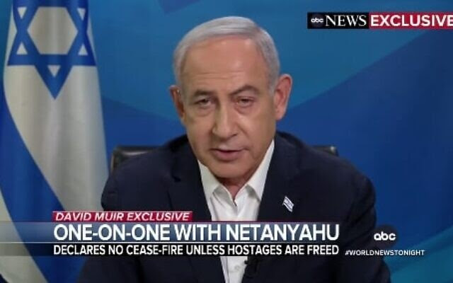 ISRAËL ET PALESTINE : UNE CHANCE POUR LA PAIX... VIDÉO... - Page 2 Netanyahu-abc-news