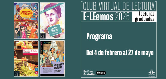 CVL E-LEemos: lecturas graduadas 2025.