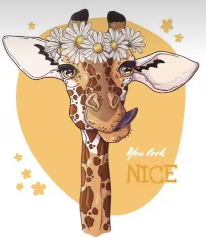 Giraffe-look-Nice