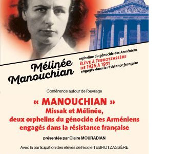 Conférence autour de l'ouvrage "MANOUCHIAN"