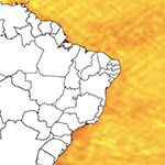 image of microplastics data on the coast of Brazil