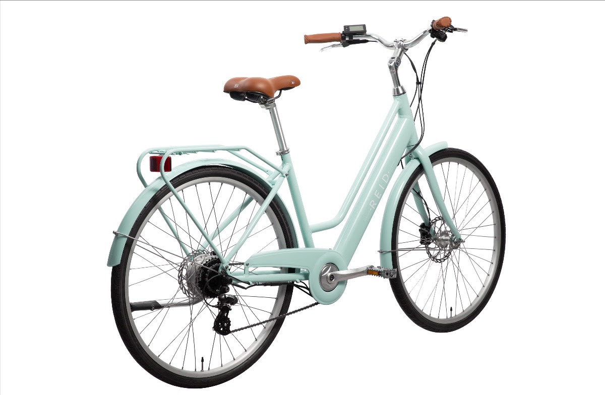 Rear 3/4 view of Reid Ladies Classic e-bike