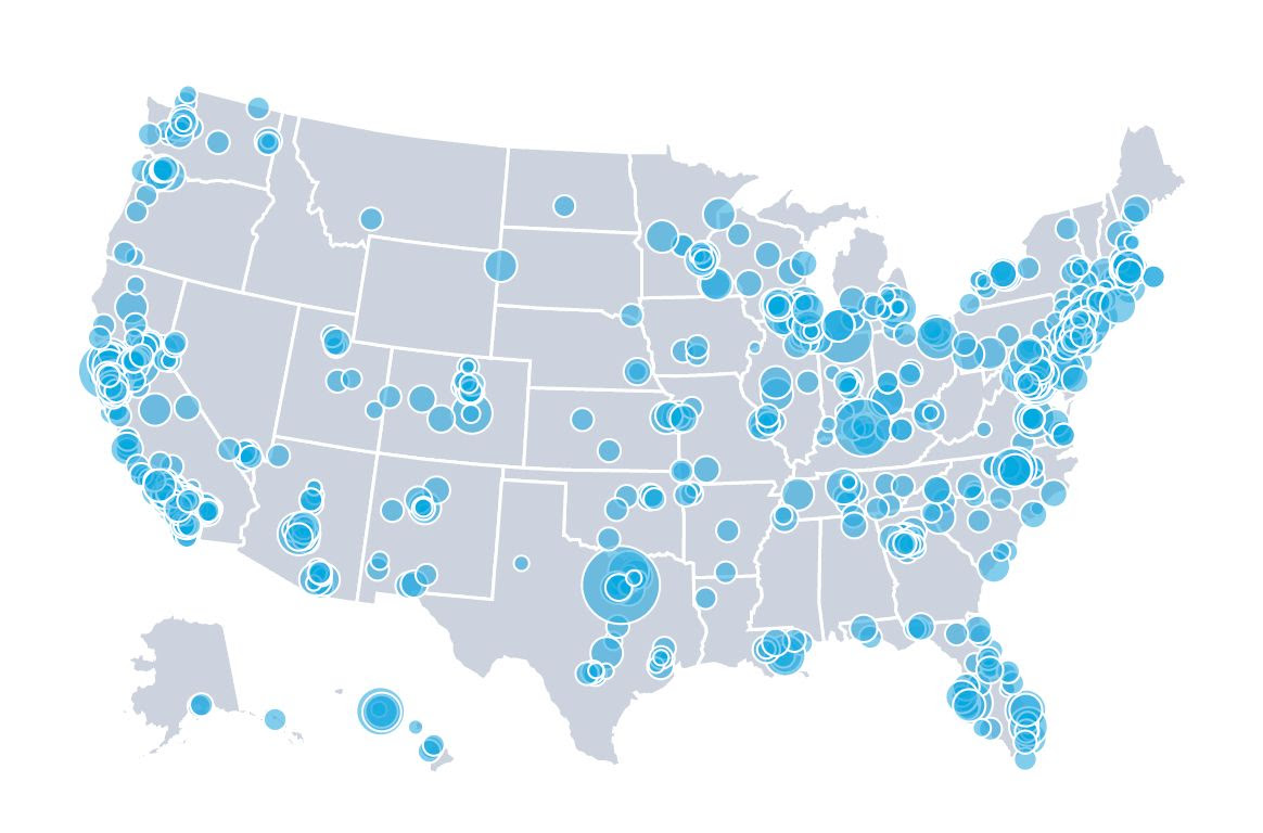 Donation Map