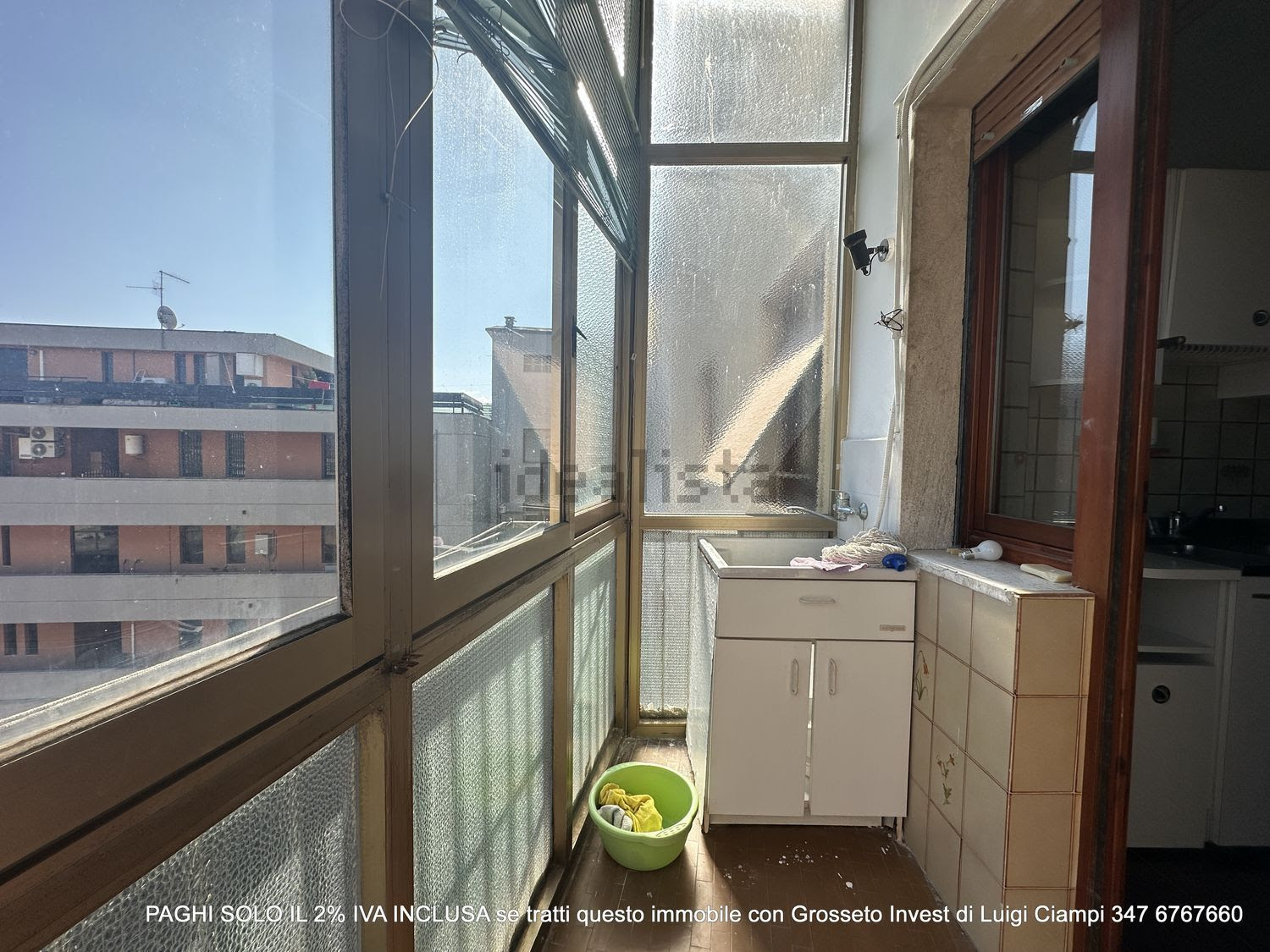 Stanza del grande appartamento in vendita a Grosseto, in Via Agostino Depretis