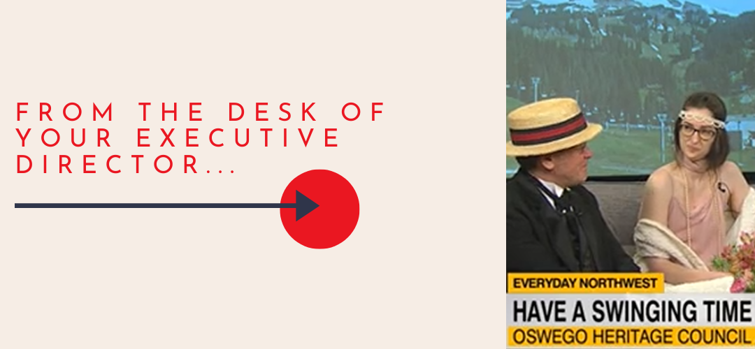 From the desk of your executive director