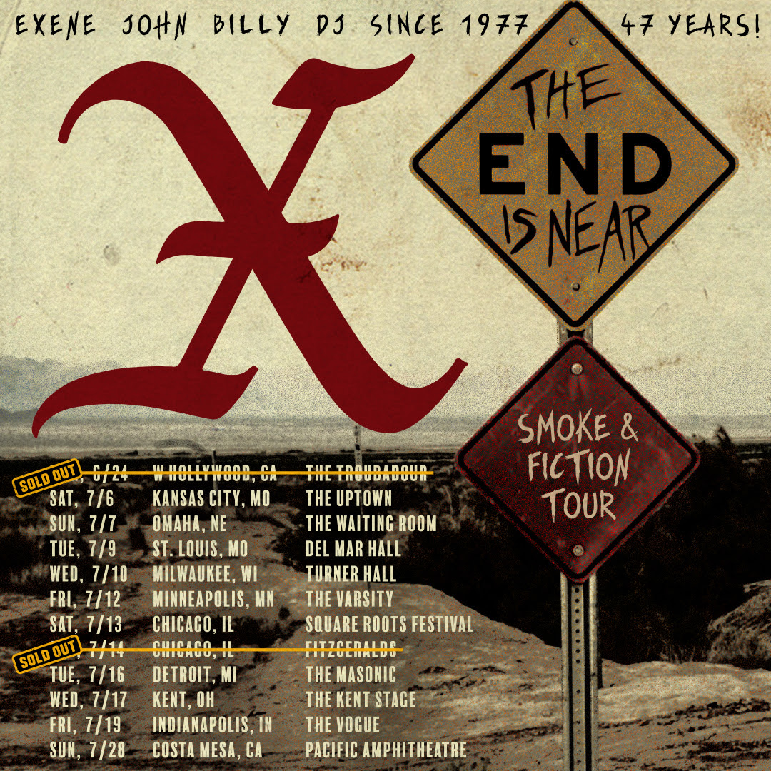 MOTORCITYBLOG X THE END IS NEAR 2025 Tour Starts June 24, 2025
