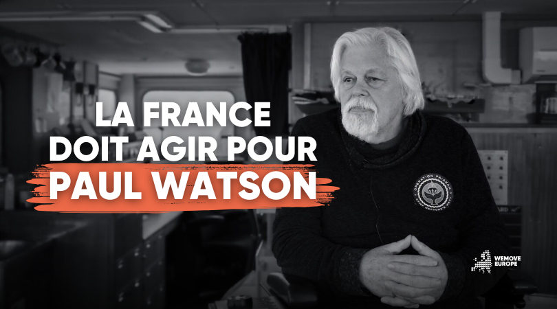 La France doit agir pour Paul Watson !