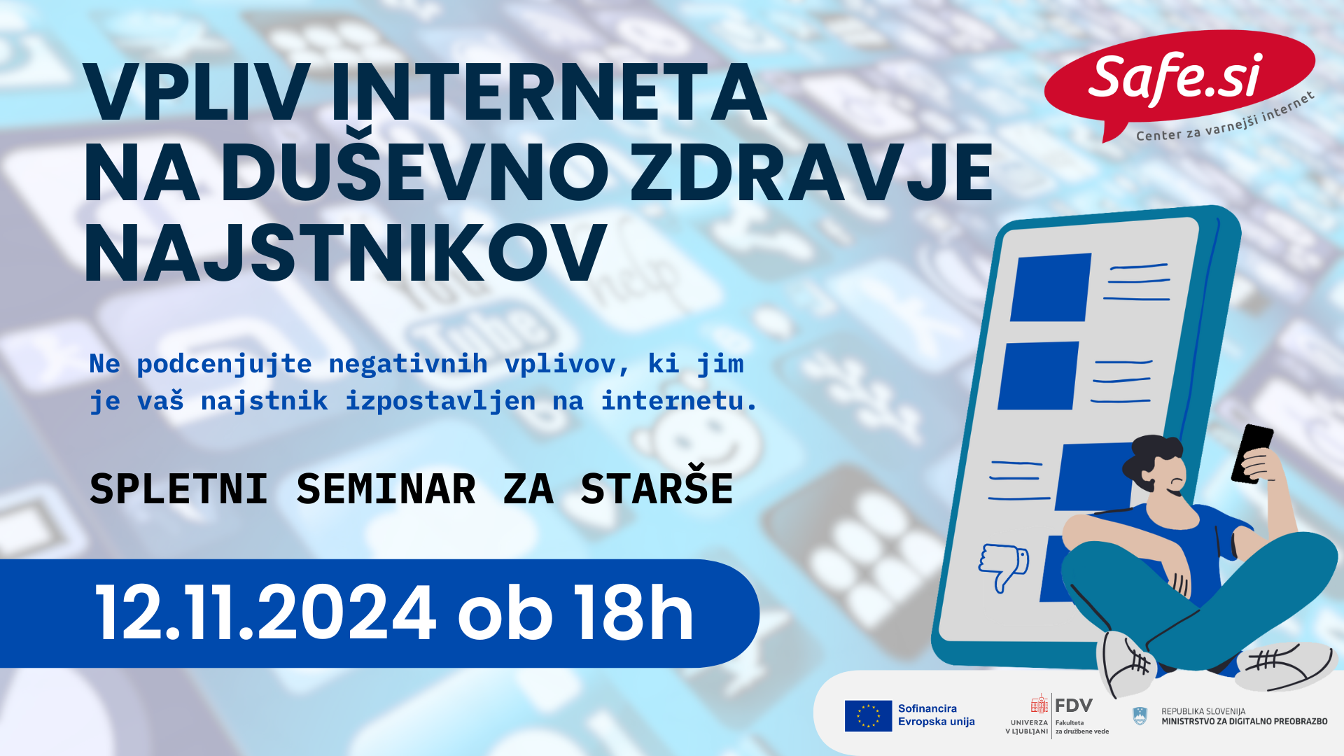 Spletni seminar o otrokovih pravicah na spletu