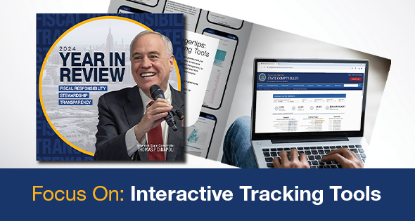 Comptroller DiNapoli Year in Review Interactive Tracking