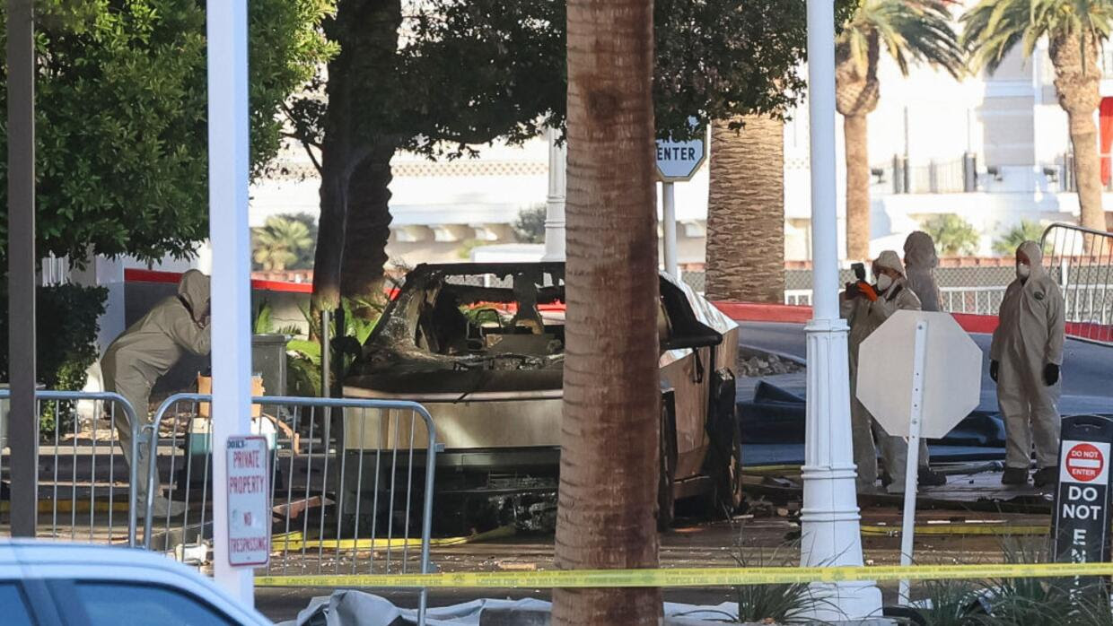 Policía cree que explosión frente al Hotel Trump de Las Vegas fue un suicidio: el fallecido era un soldado en activo