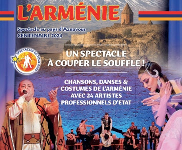 L’Arménie – Spectacle au pays d’Aznavour