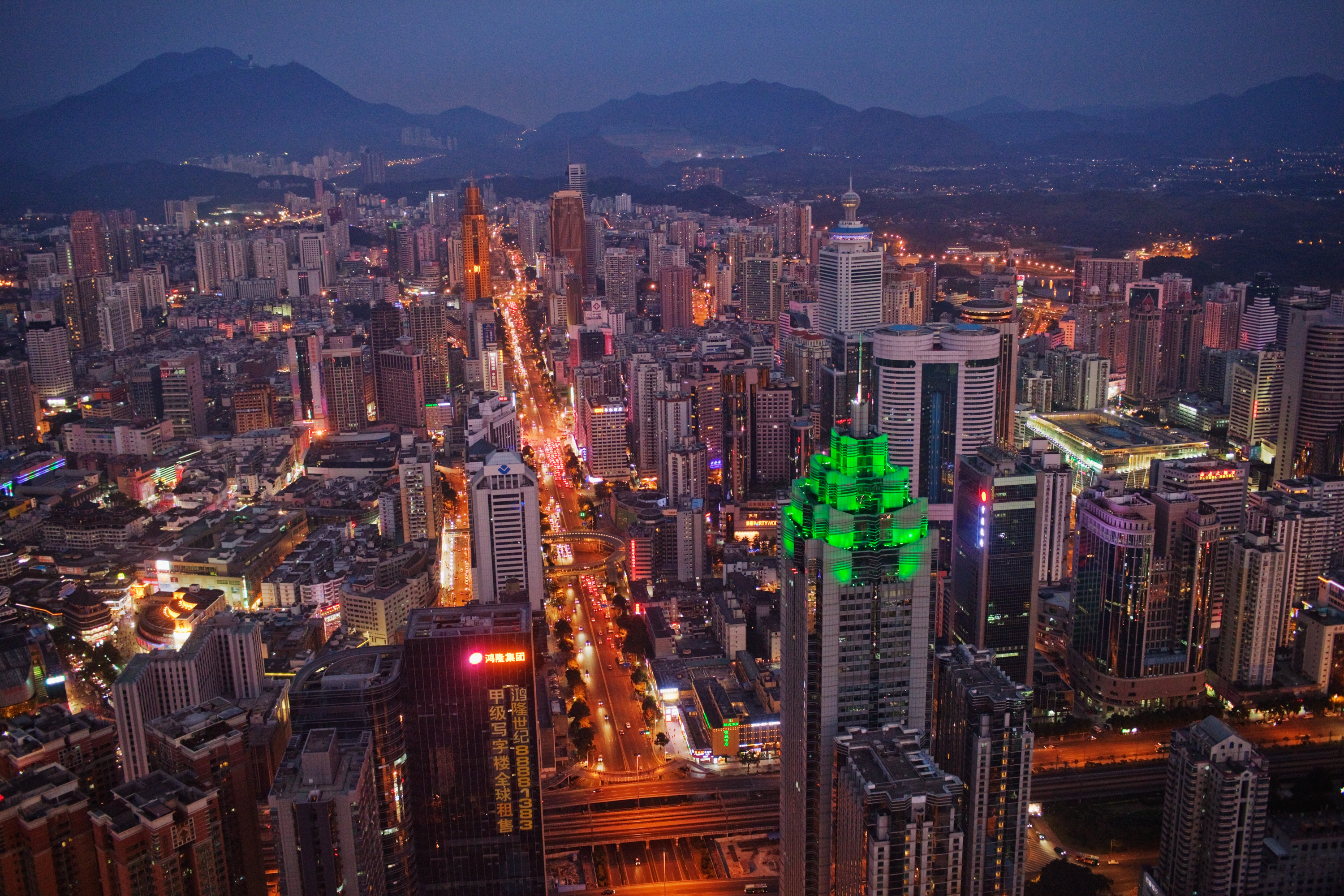 La ciudad de Shenzhen