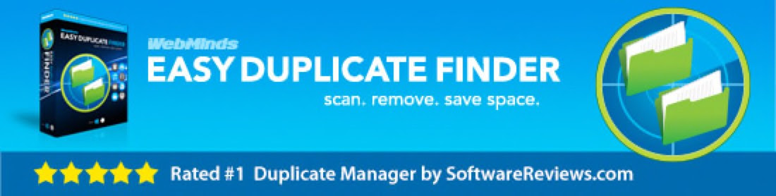 Easy Duplicate Finder™ with Free Ebook & Hard Drive Optimizer