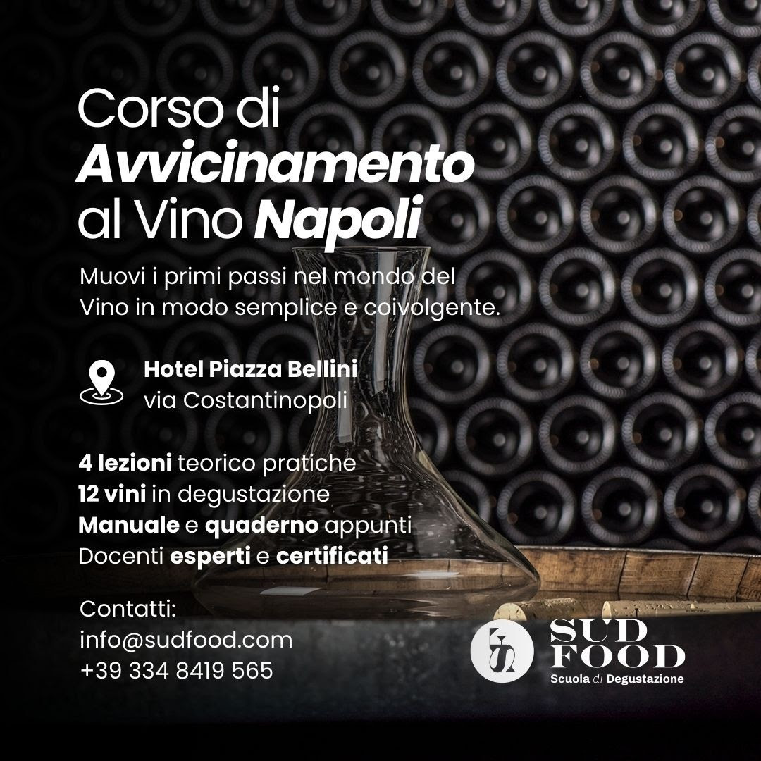 Locandina corso avvicinamento al vino