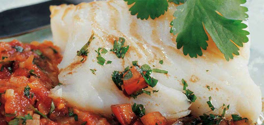 Chilean Sea Bass Fillet With Tomato Concasse