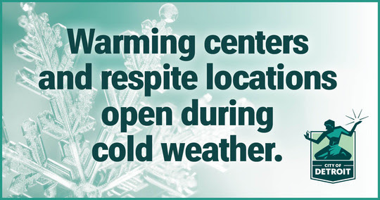 Warming Centers, Respite Locations Open